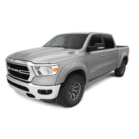 Bushwacker 20-22 Ram 1500 (Excl. Rebel/TRX) Pocket Style Flares 4pc - Billet Silver Metallic