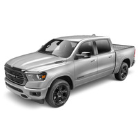 Bushwacker 20-22 Ram 1500 (Excl. Rebel/TRX) OE Style Flares 4pc - Billet Silver Metallic