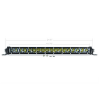 Cali Raised 20 Slim Single Row Led Bar