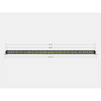 Cali Raised 42 Slim Single Row Led Bar