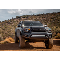 Cali Raised 05-15 Toyota Tacoma 32In Lower Bumper Flush Led Light Bar Kit - Brackets Only/No Switch