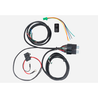 Cali Raised Wiring Harness For Dual Function Light Bar - Short Switch