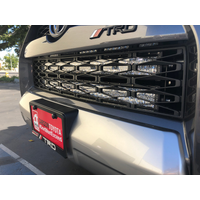 Cali Raised 14-24 Toyota 4Runner 32In Hidden Grille LED Light Bar Brackets - Combo Beam w/ LED Bar