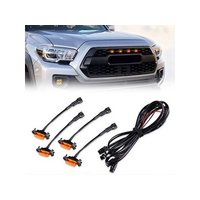 Cali Raised 16-23 Toyota Tacoma Trd Pro Grille Raptor Led Light Kit - W/ Add A Fuse