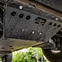 Cali Raised 17-24 4Runner Front Skid Plate - Aluminum / Raw