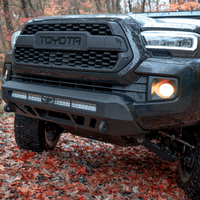 Cali Raised 16-23 Toyota Tacoma Stealth Bumper - No Bull Bar /32In Led Bar Spot