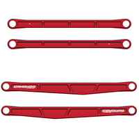 Camburg Ford Raptor 21-23 KINETIK Series Rear Billet Trailing Arm Kit (Red)