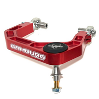 Camburg Toyota Tundra 2WD/4WD 07-21 KINETIK V2 Performance Billet Uniball Upper Arms (Red)