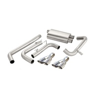 Corsa 98-02 Chevrolet Camaro Convertible Z28 5.7L V8 LS1 Polished Sport Cat-Back Exhaust