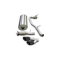 Corsa 07-10 Cadillac Escalade 6.2L V8 Black Sport Cat-Back Exhaust