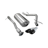 Corsa 07-08 Chevrolet Silverado Crew Cab/Short Bed 1500 5.3L V8 Black Sport Cat-Back Exhaust