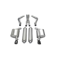 Corsa 05-10 Dodge Charger R/T 5.7L V8 Black Xtreme Cat-Back Exhaust