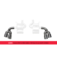 Corsa 16-17 Chevy Camaro SS 2.75in Inlet / 4in Outlet Polished Tip Kit (For Corsa Exhaust Only)