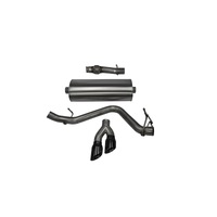 Corsa 14 GMC Sierra/Chevy Silv 1500 Reg. Cab/Std. Bed 5.3L V8 Black Sport Single Side CB Exhaust