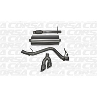 Corsa 14 GMC Sierra/Chevy Silv 1500 Reg. Cab/Long Bed 5.3L V8 Polished Sport Single Side CB Exhaust