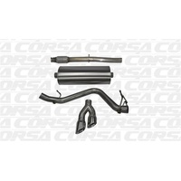 Corsa 14 GMC Sierra/Chevy Silv 1500 Crew Cab/Short Bed 5.3L V8 Polished Sport Single Side CB Exhaust