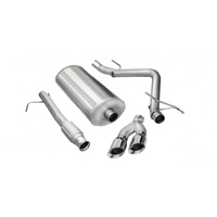 Corsa 09-13 Chevrolet Silverado Reg. Cab/Long Bed 1500 4.8L V8 Polished Sport Cat-Back Exhaust