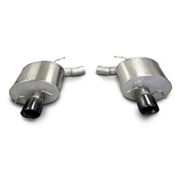 Corsa 09-13 Cadillac CTS Sedan V 6.2L V8 Black Touring Axle-Back Exhaust