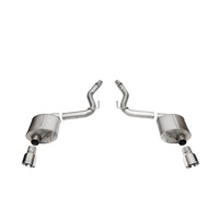 Corsa 2024 Ford Mustang GT Touring Axle-Back Dual Rear Exit with 4.5in Pro Series Polished Tips