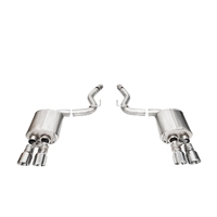 Corsa 2024+ Ford Mustang V8 5.0L 3in Axle-Back Exhaust System w/ Twin 4in Polished Pro-Series Tips