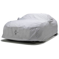 Covercraft 10-14 Ford Mustang W 5-Layer Softback All Climate Cover w/ Blk Mustang Tri-Bar Logo