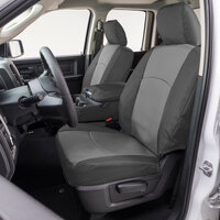 Covercraft 23-24 Chevy Colorado/GMC Endura PrecisionFitFront Row Seat Covers - Silver/Charcoal