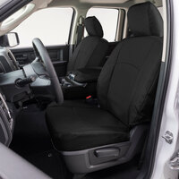 Covercraft 11-18 Dodge Ram Endura PrecisionFit Custom Second Row Seat Covers - Black/Black