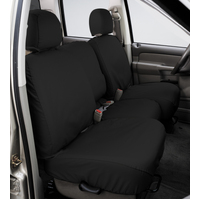 Covercraft 1994-01 Ford Explorer Polycotton SeatSaver Custom Front Row Seat Covers - Charcoal