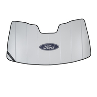 Covercraft UVS100 Premier Series Custom Sunscreen with Ford Blue Oval logo