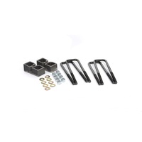 Daystar 1988-2017 Chevy Silverado 1500 2WD/4WD - 2in Rear Block & U-Bolt Kit