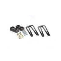 Daystar 2011-2018 Chevy Silverado 2500HD 4WD/2WD (w/o overloads) - 2in Rear Block & U-Bolt Kit