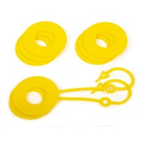 Daystar Yellow D Ring Isolator w/Lock washer Kit