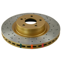 DBA 06-10 Hummer H3 Front 4000 Series Drilled & Slotted Rotor