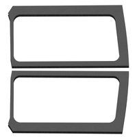 DEI 2019+ Jeep Wrangler JL 2DR Leather Look Side Window Kit - Gray