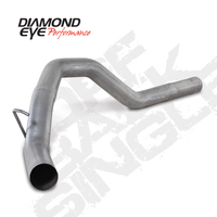 Diamond Eye KIT 4in DPF-BACK SGL AL: DODGE 6.7L 2500 2014 SHORT BOX CREW CAB & MEGA CAB