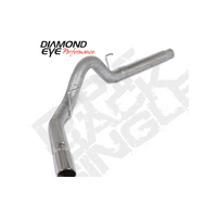 Diamond Eye 18-19 Ford 3.0L Powerstroke F150 - 4in Aluminized DPF Back Exhaust Kit w/ Tip 4512BRA-DE