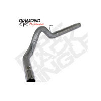 Diamond Eye 18-19 Ford 3.0L Powerstroke F150 - 4in 409SS DPF Back Exhaust Kit w/ Tip 4512BRA-DE