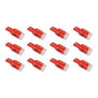 Diode Dynamics 194 LED Bulb HP5 LED - Red Set of 12