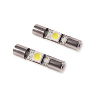 Diode Dynamics 28mm SMF1 LED Bulb Warm - White (Pair)