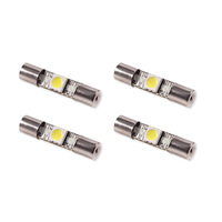 Diode Dynamics 28mm SMF1 LED Bulb Warm - White Set of 4