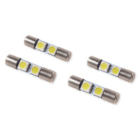 Diode Dynamics 28mm SMF2 LED Bulb Warm - White Set of 4