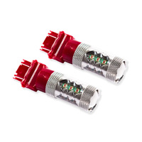 Diode Dynamics 3157 LED Bulb XP80 LED - Red (Pair)