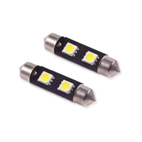 Diode Dynamics 39mm SMF2 LED Bulb Warm - White (Pair)