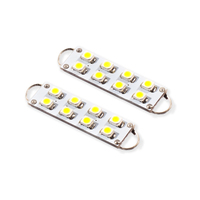 Diode Dynamics 44mm SML8 LED Bulb - Cool - White (Pair)