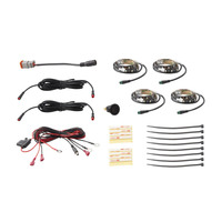 Diode Dynamics RGBW Grille Strip Kit 4pc Multicolor