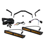 Diode Dynamics 14-21 Toyota Tundra SS12 Driving Light Kit - Amber Driving