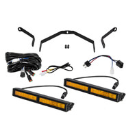 Diode Dynamics 14-21 Toyota Tundra SS12 Driving Light Kit - Amber Wide