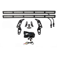 Diode Dynamics 18-21 Jeep JL Wrangler/Gladiator SS30 Bumper Bracket Kit - White Flood Dual