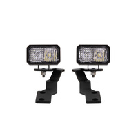 Diode Dynamics 16-21 Toyota Tacoma Stage Series 2in LED Ditch Light Kit - Pro White Combo