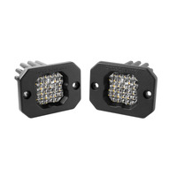 Diode Dynamics Stage Series C1 LED Pod Sport - White Flood Flush ABL (Pair)